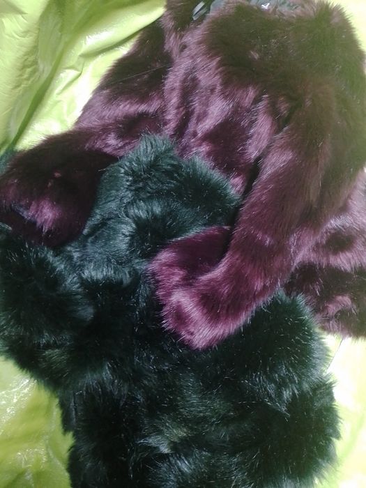 Как новые.Три .шубка.мех .лиса.полушубок чернобурка