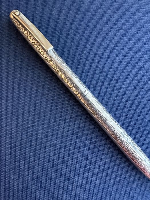 Lapiseira Sheaffer Sterling Silver em Prata - “ Vintage e Rara “