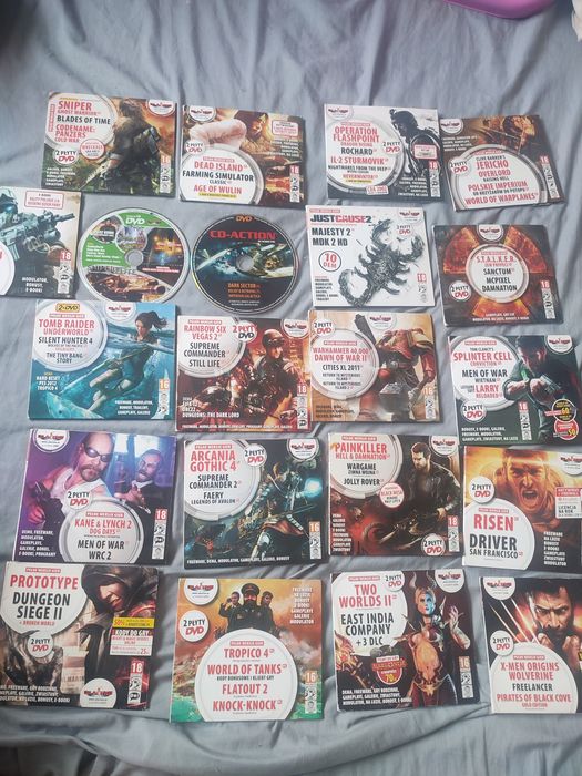 Płyty z grami CD action
