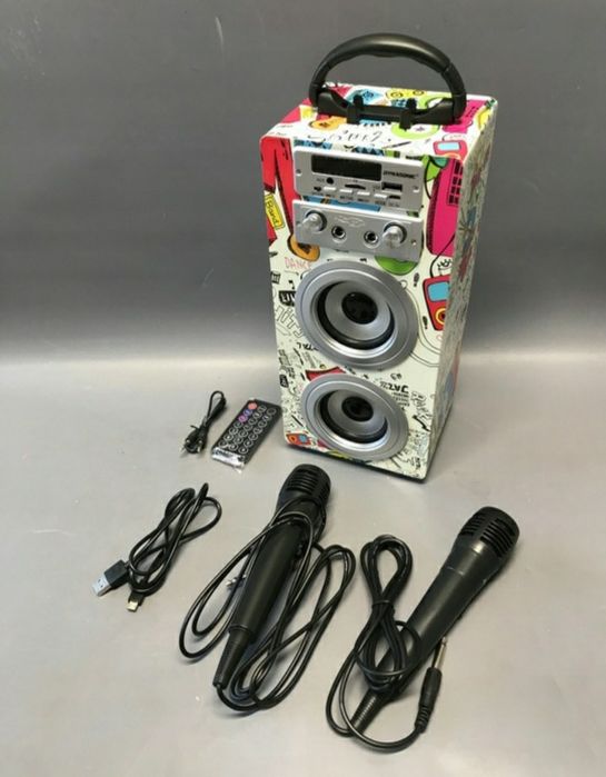 Przenośny Głośnik karaoke Dynasonic E-025 10W