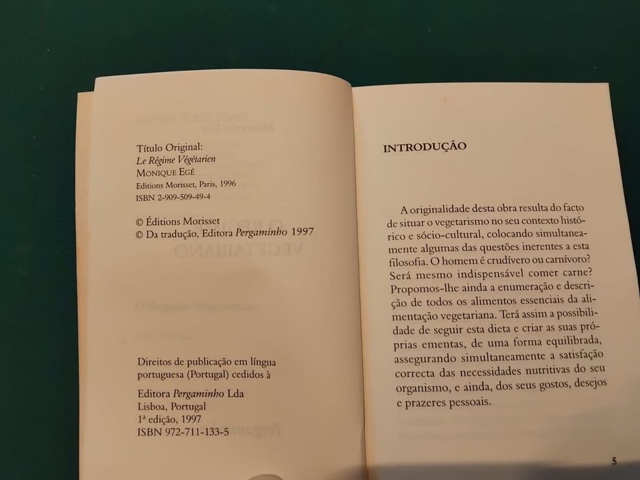 O Regime Vegetariano