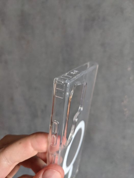 magsafe s22 s23 s24 чехол прозорий чохол для на samsung s25 ultra