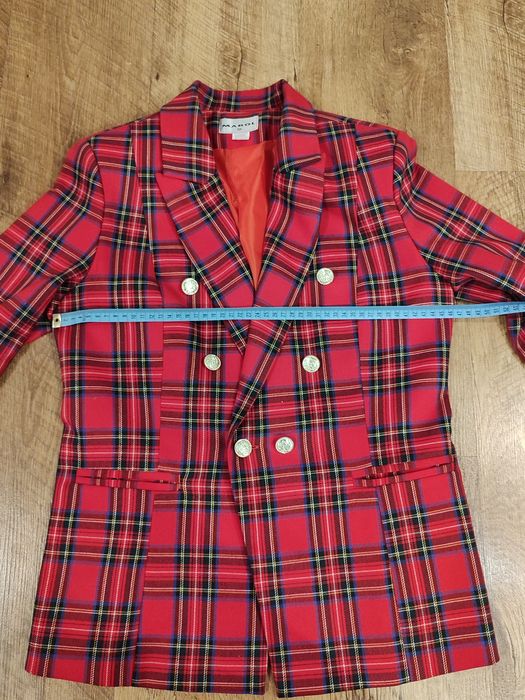 Komplet damski krata 38