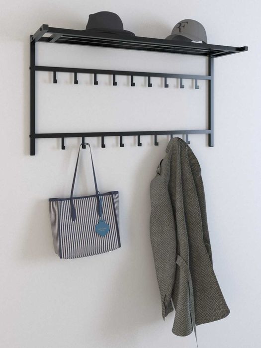 Вешалка металлическая настенная "Н2". Всегда в наличии!