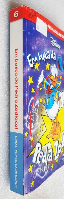 Álbum BD~ "Obras Primas da BD Disney nº6 - EM BUSCA da PEDRA ZODIACAL"