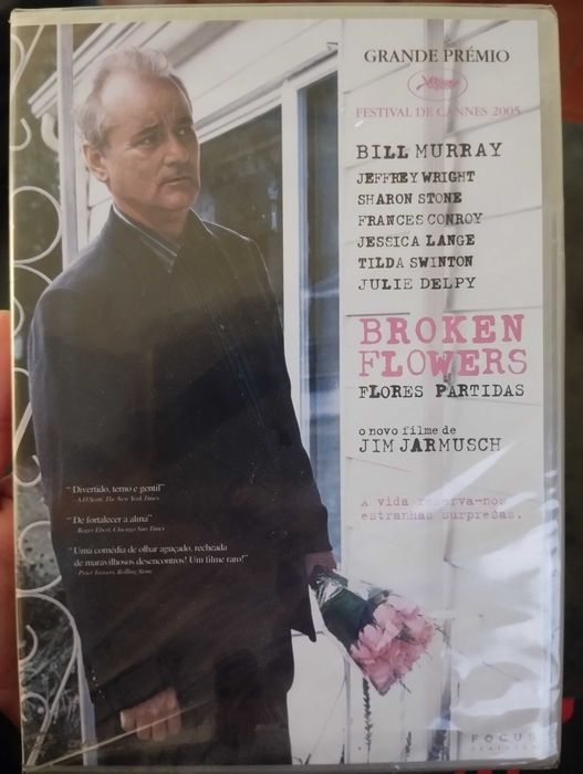 DVD "Broken Flowers" _ NOVO e Embalado