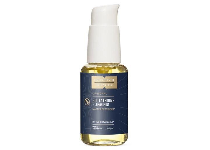 quicksilver liposomal glutathione + lemon mint eu (50 ml)