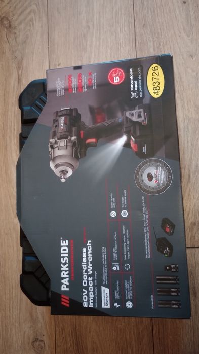 Walizka do klucza udarowego Parkside Performance 1/2" PASSP 20-Li C4