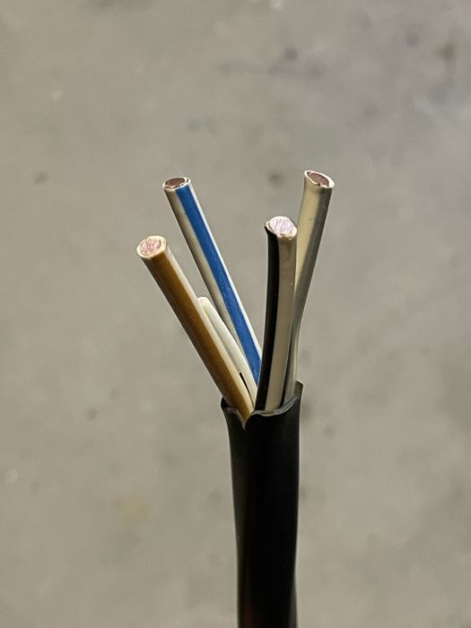 Кабель монолітний Одескабель ВВГнг-LS 4x10,0 (ож) -0,66 мідь