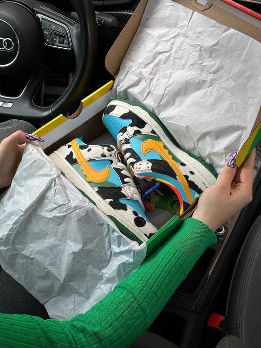 ЦІНУ ЗНИЖЕНО — Жіночі Nike SB Dunk Low Ben & Jerry’s Chunky Dunky