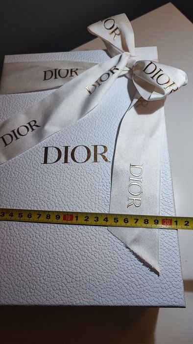Pudełko prezentowe Dior karton ze wstążką