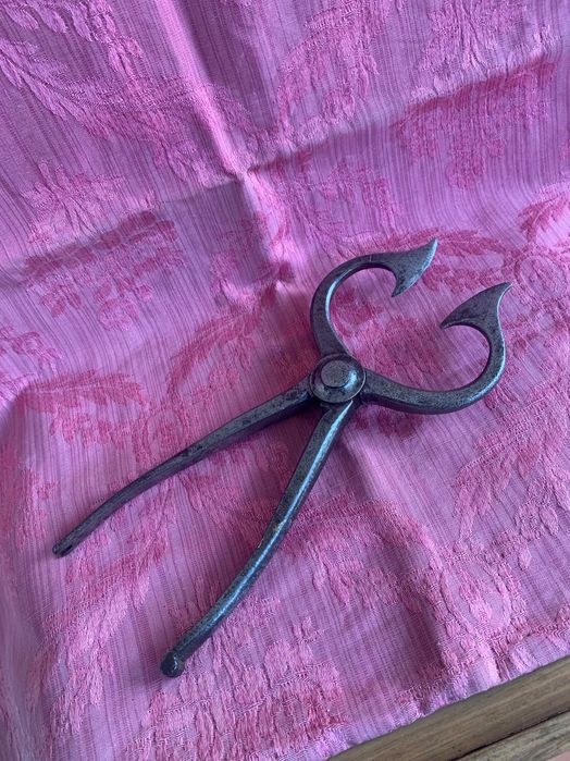 pinça alicate açucar forja