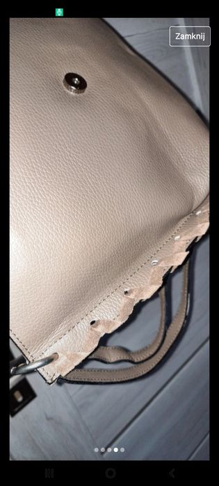 Vera pelle listonoszka skora naturalna nowa