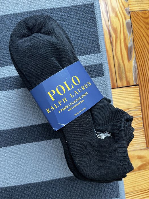 Polo Ralph Lauren / 6 par skarpet - stopki
