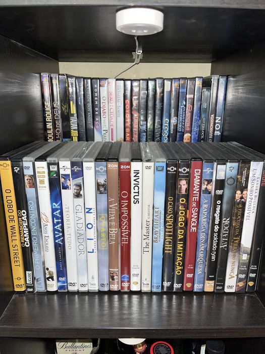 DVD novos e usados