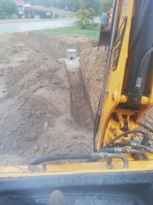 Usługi koparko ładowarką, młot ,rozbiórki i wyburzen, ziemia,piach