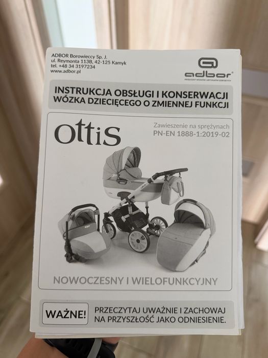 Wózek 3w1 + akcesoria