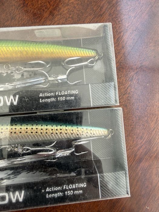 SEIKA Long Minnow 15cm – Floating – Novos e Selados