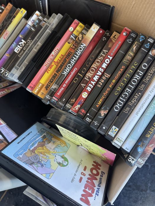 Lote de DVD’s jogos cds