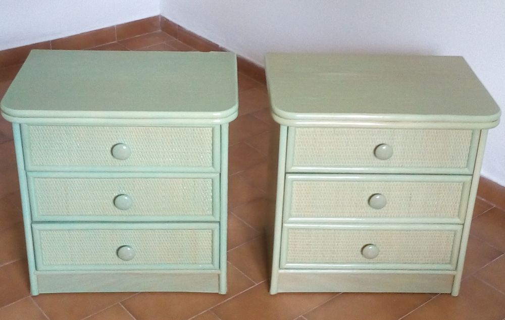 2x Mesinhas Cabeceira (Verde)