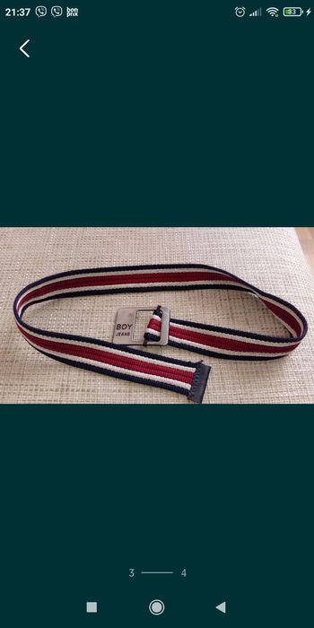 Ремінь текстильний для хлопчика, пояс