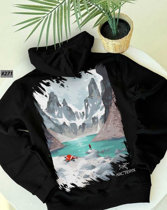 ВІДПРАВКА БЕЗ ПЕРЕДПЛАТ ! Худи Arcteryx MultiBird | Артерикс Принт