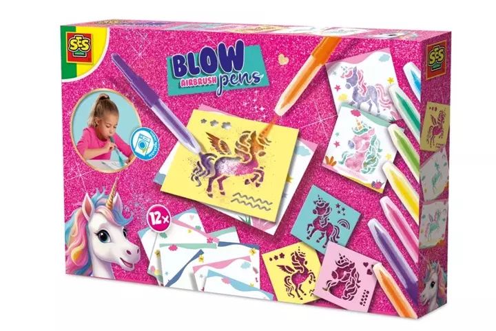 SES Jednorożec dmuchane pisaki 14725 47259. SES Creative. Nowy Produkt