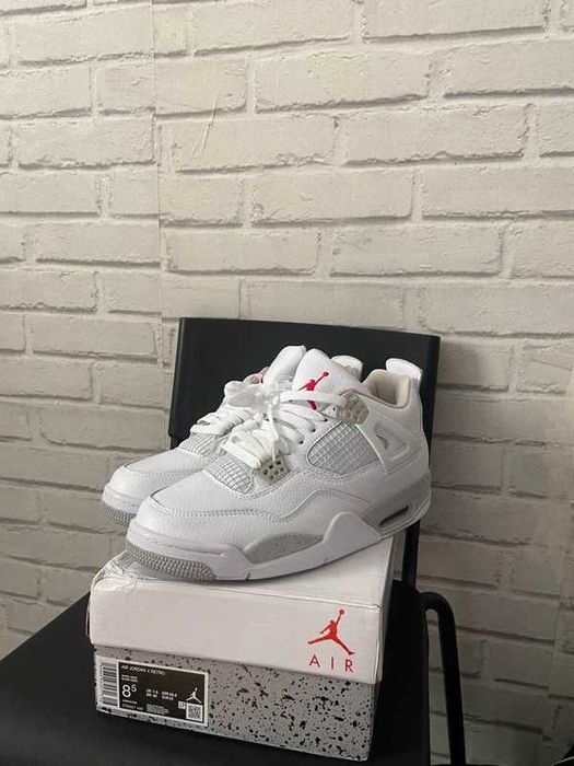 Nowy z metką  Jordan 4 retro White Oreo R.45
