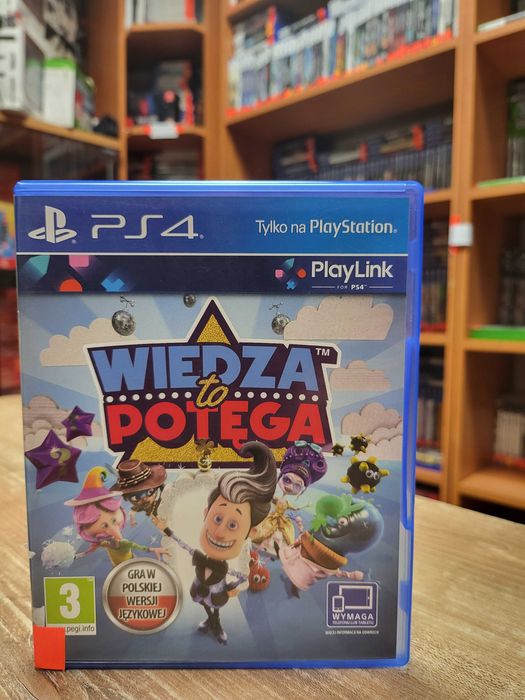 Wiedza to Potęga Sony PlayStation 4 PS4 PL PS5 SklepRetroWWA Jak BUZZ