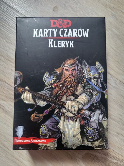 Karty czarów kleryk dnd