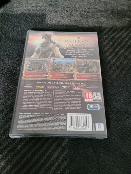 PC DVD nowa, assassin's Creed liberation