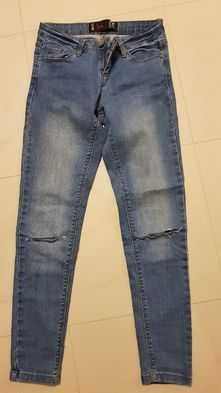 Spodnie  jeans  cropp rozm 34