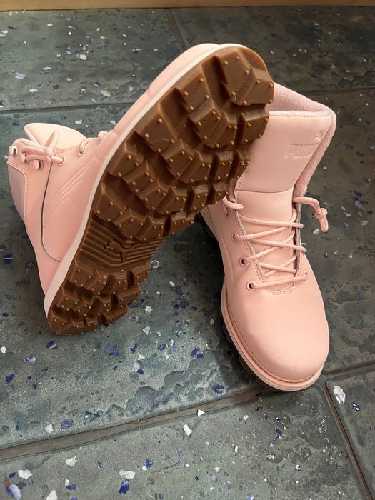 Зимові черевики Puma Desierto Fun Pink 42 термо кросівки високі 27 см