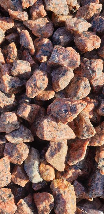 Granit Vanga grys czerwony 16-22 mm Kamienie ogrodowe do akwarium