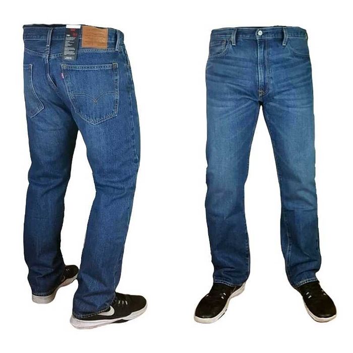 Męskie jeansy Levi's 551z Authentic Straight nowe oryg. Levisy W36/L34