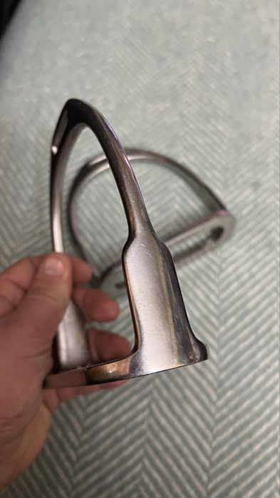 Стремена коня скакові coronet стальеві стальні коронет упряж хомут