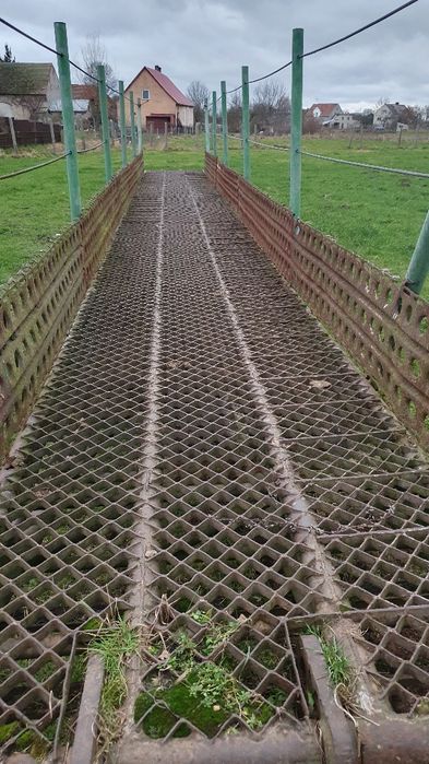 Most kładka metalowa