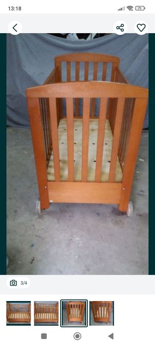 Berço Prenatal com gavetão