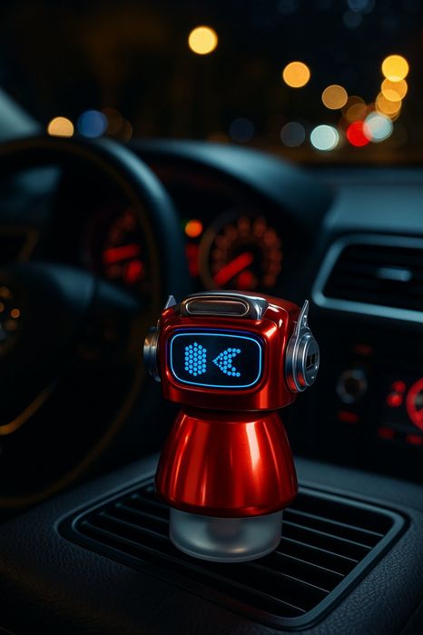 ХИТ! Умный ромадифузор "Робот" 50мл JQR002 з ароматерапією - 3 режими