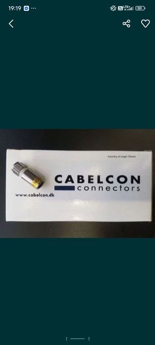 Konektory cabelcon 100szt Wysyłka