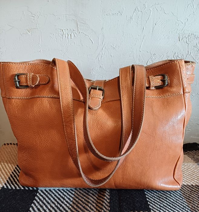 Большая сумка-шоппер Fat Face,натуральная кожа