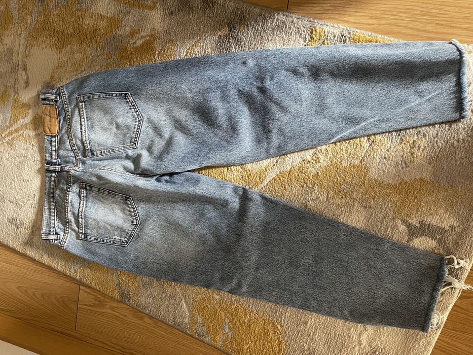 Calças mom fit mulher pull&bear