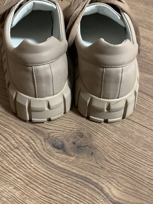 Жіночі шкіряні туфлі-кеди