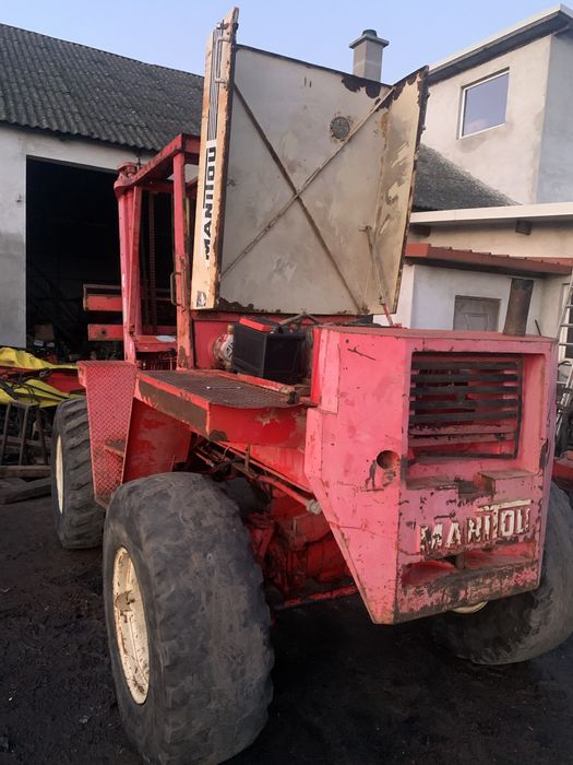 Wózek widłowy terenowy manitou