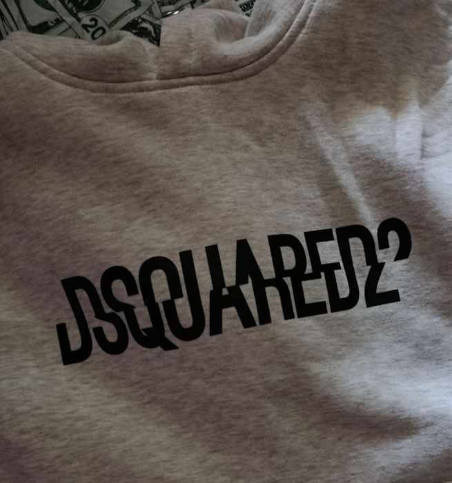 Худи Dsquared2 серый