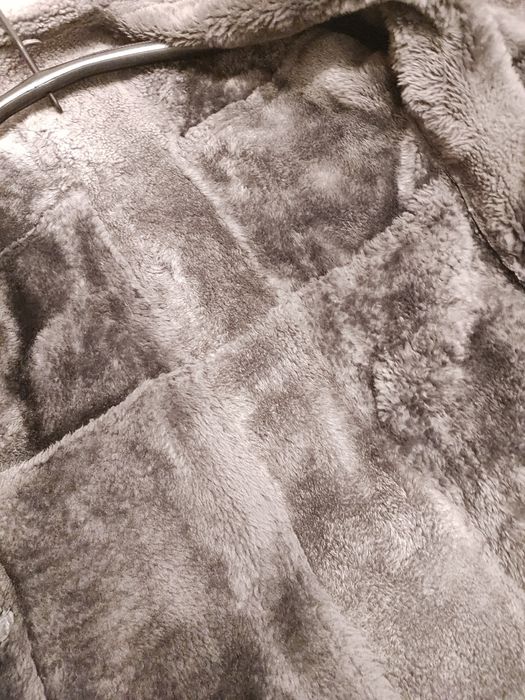 Дублёнка натуральная женская с капюшоном 52-54