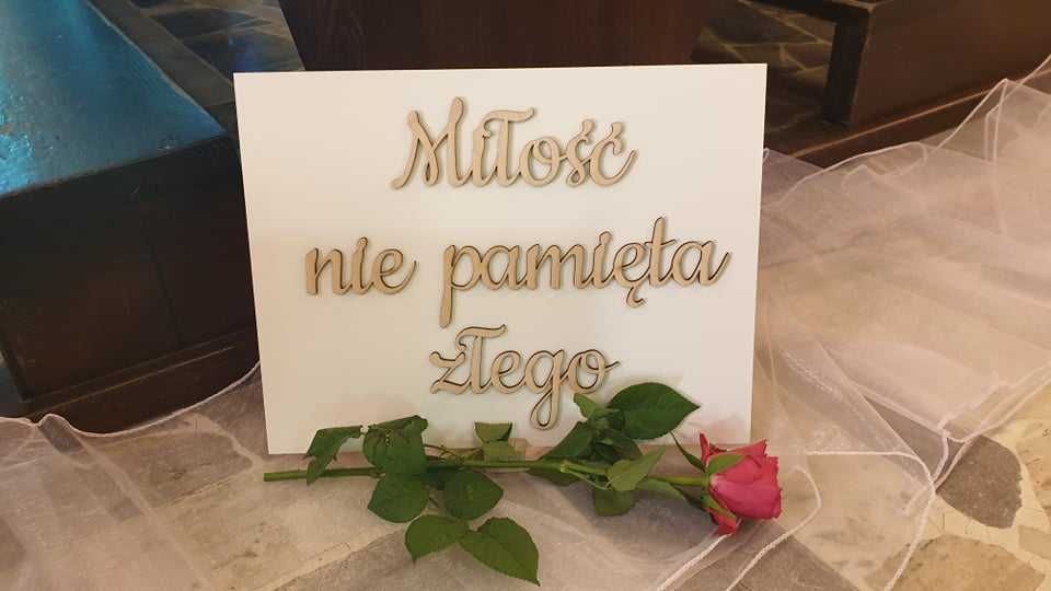 Hymn o miłości List św. Pawła Miłość cierpliwa jest ślub wesele