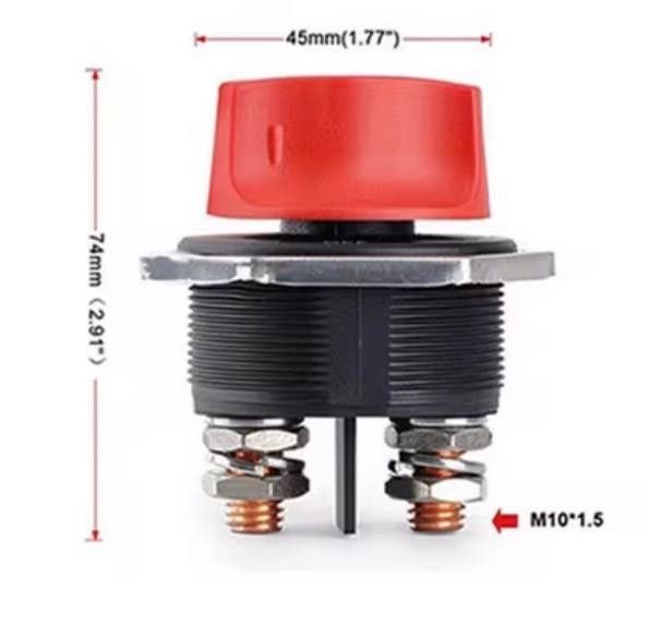 Врезной выключатель массы для авто 300A