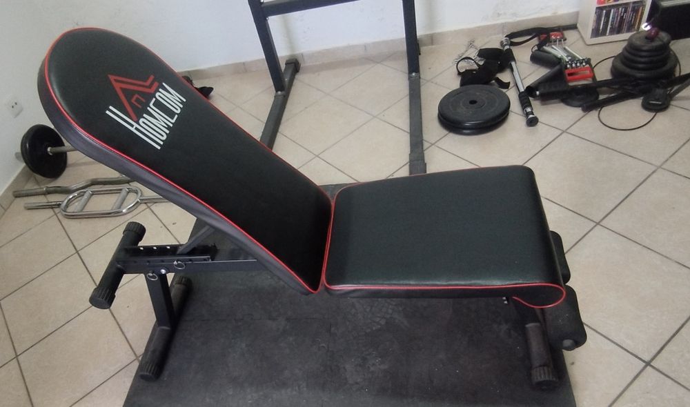 Banco de musculação dobrável
