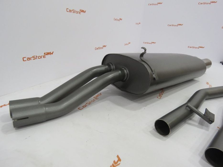 Linha escape Bmw 6 Cilindros E30 2 x 76 MM